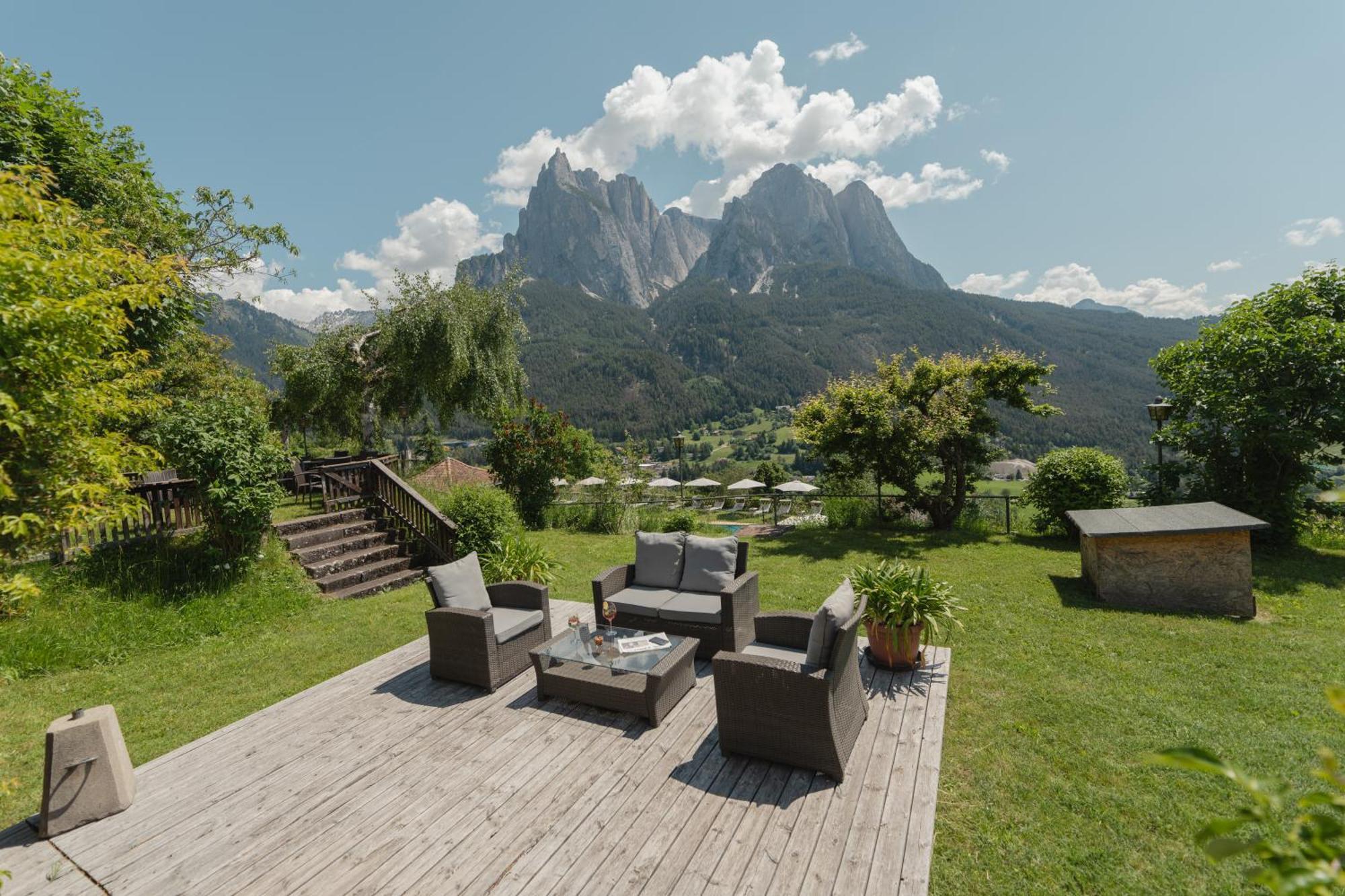Mirabell Alpine Garden Resort & Spa Siusi Exterior foto
